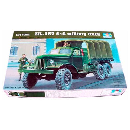 Сборная модель Trumpeter ZIL-157 6X6 military truck (01001) 1:35