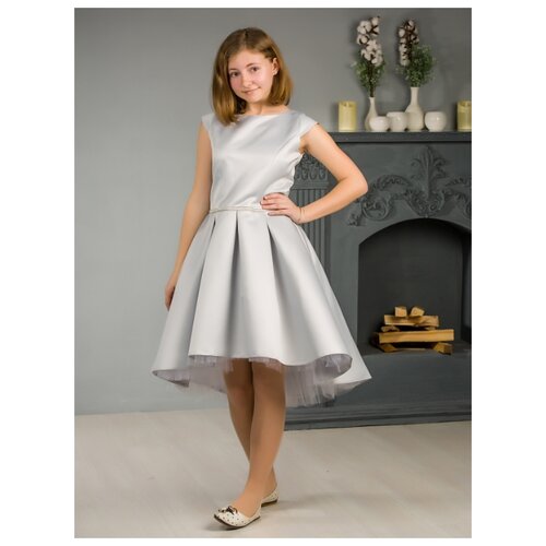 фото Платье khmeleva размер 158, серый