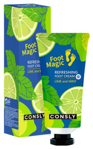 Consly Крем для ног освежающий - Refreshing foot cream, 100мл