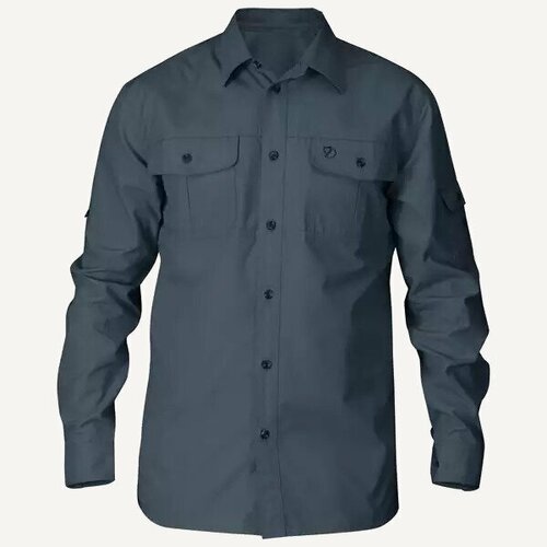 Рубашка Fjallraven, размер M(48), серый рубашка brownyard steady shirt светло серый m