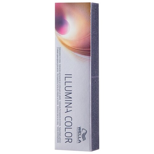 фото Wella professionals illumina color стойкая крем-краска для волос, 60 мл, 7/3 блонд золотистый