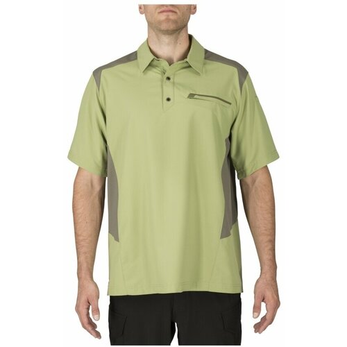 фото Поло 5.11 tactical, размер m, зеленый