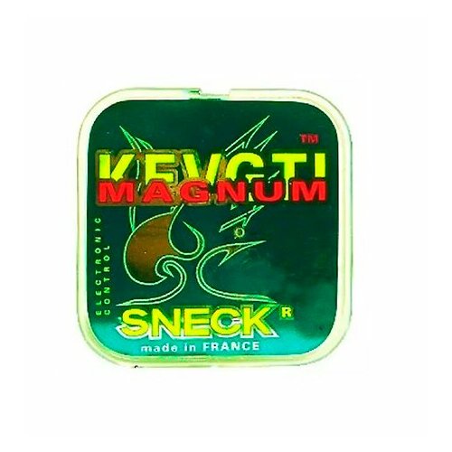 фото Леска монофильная sneck magnum lightgreen, 0,22mm, 100m, 1 штука