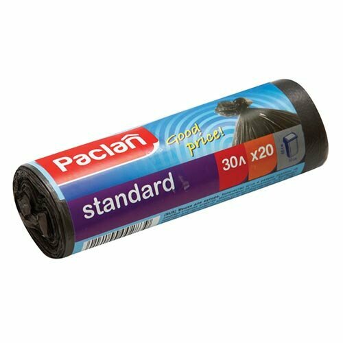 Мешки для мусора Paclan Standard, 30 л, 20 шт - фотография № 4