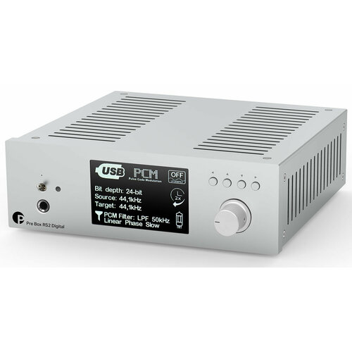 Усилитель предварительный Pro-Ject Pre Box RS2 Digital серебристый 280000₽