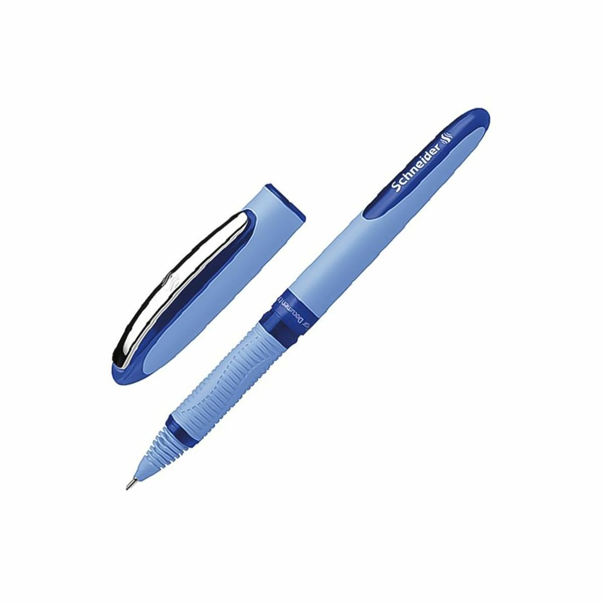 Ручка-роллер Schneider One Hybrid N (0.5мм, синяя, игольчатый узел) (835/3)