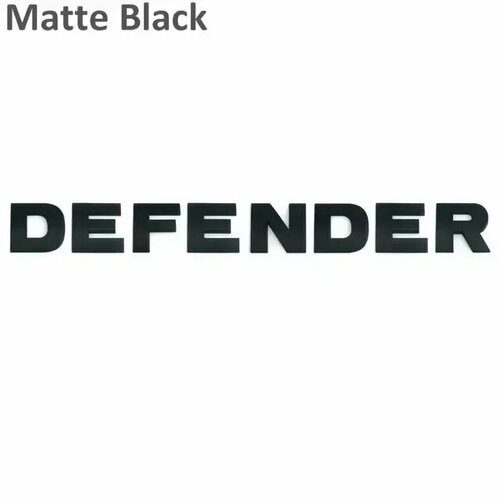 3D буквенная крышка капота автомобиля эмблема для Land Rover Range Rover Velar Sport Discovery 2 3 4 защитная передняя наклейка Matte Black DEF 845₽