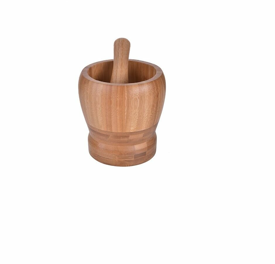 Ступка с пестиком 650 мл бамбук