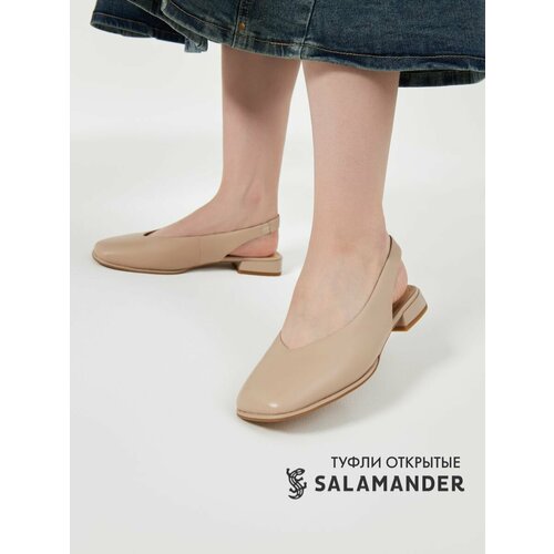 фото Туфли salamander, размер 40, бежевый