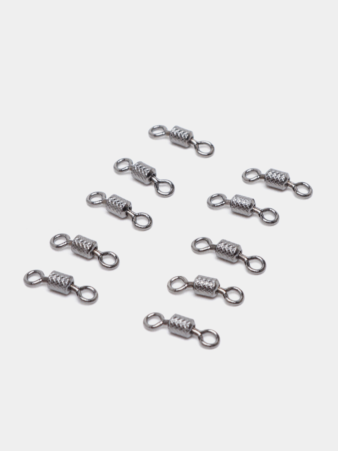 Вертлюг одинарный FLAGMAN Swivel X-1 №14, нержавеющая сталь, 10шт — фото 1