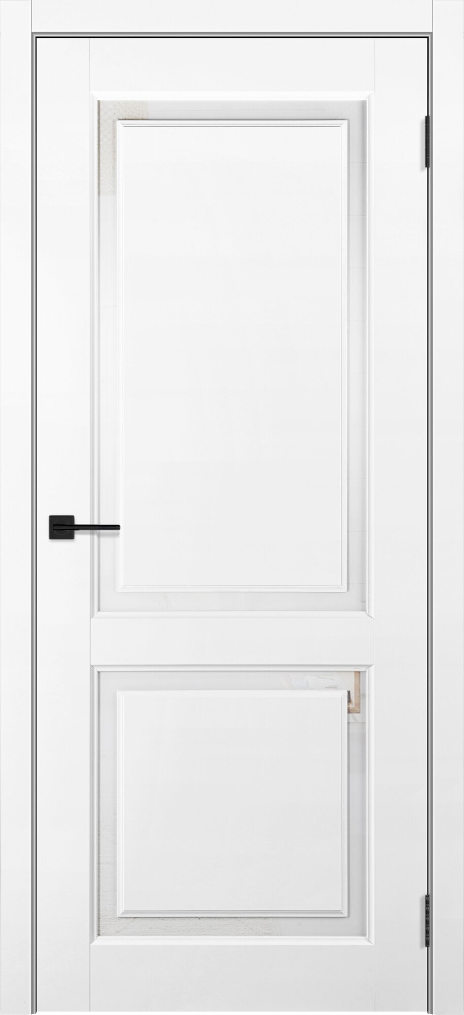 Межкомнатная дверь "Ллойд" - полотно, частично остекленная, покрытие Soft touch, толщина полотна 36. 600*2000*36мм