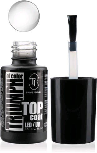 Triumph Of Color - Top Coat (led/uv) Верхнее покрытие для гель-лака 8 мл. №562 бесцветное