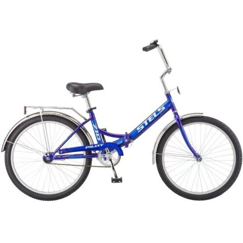 Складной велосипед STELS Pilot 710 24 (Z010) синий, рама 14