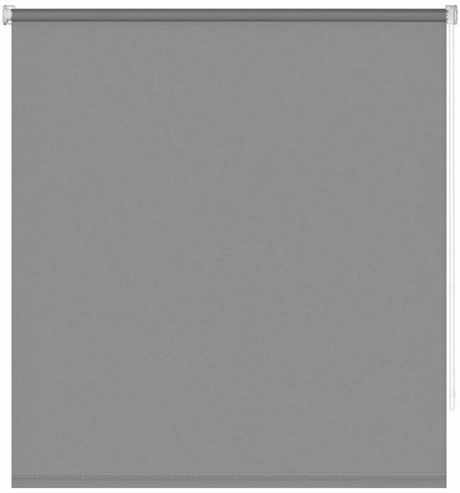Рулонная штора Плайн  40х160 см цвет серый
