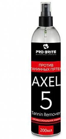 PRO-BRITE AXEL-5 средство против пятен, содержащих танин 200мл - фотография № 5