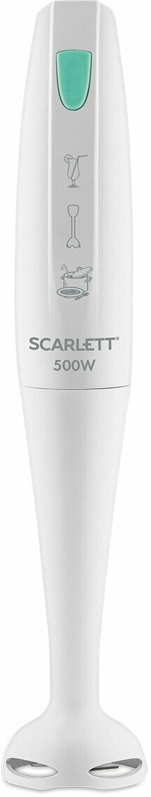 Погружной блендер Scarlett SC-HB42S08, белый