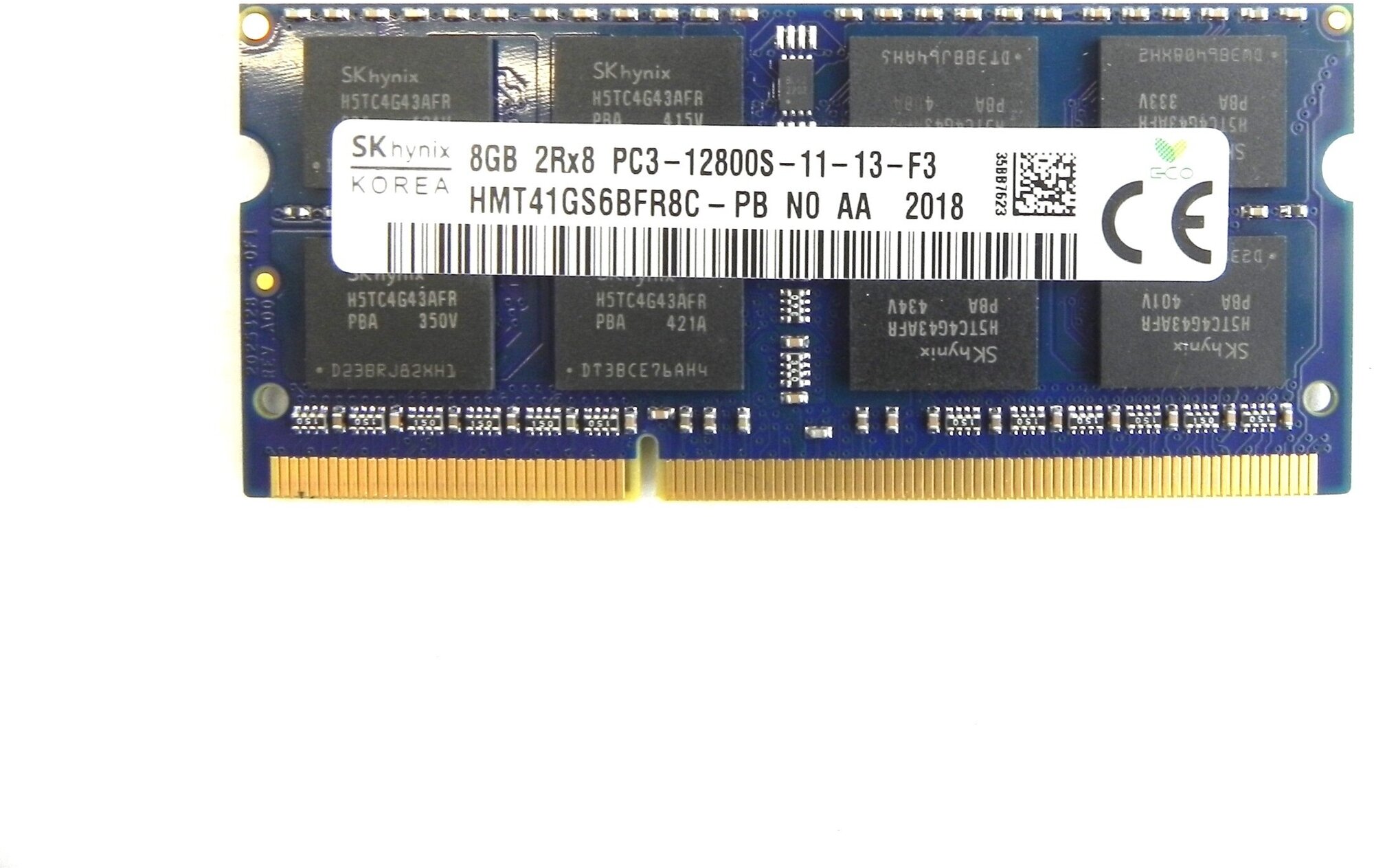 Оперативная память 8 ГБ 1 шт. SK Hynix DDR3 1600 SO-DIMM 8Gb