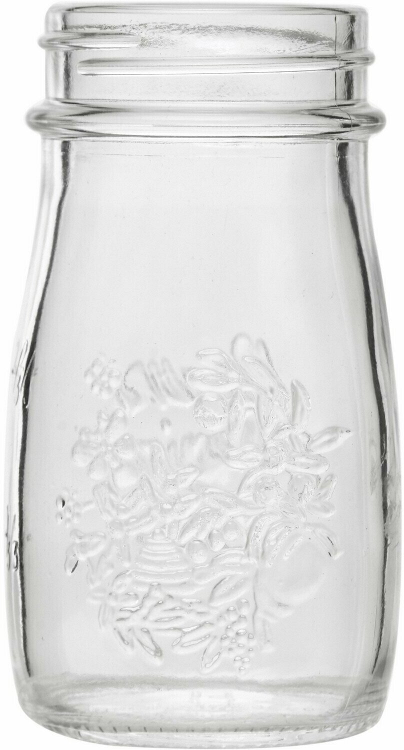 Бутылка без крышки Bormioli Rocco Кватро Стаджони 200мл, 70х70х116мм, прозрачное стекло