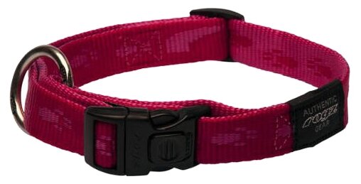 Для ежедневного использования ошейник Rogz Alpinist S (HB21), обхват шеи 20-31 см, розовый, S - фотография № 1