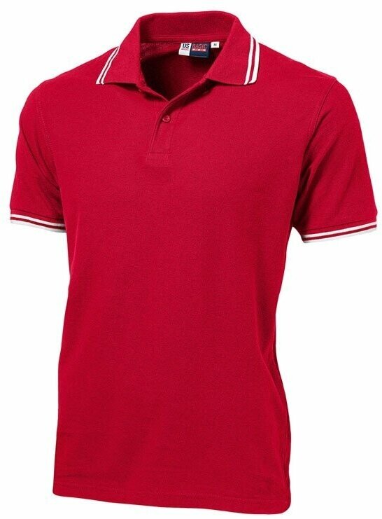 Поло красный 