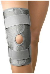 Ортез на коленный сустав B.Well ORTHO W-3320, размер XL, серый