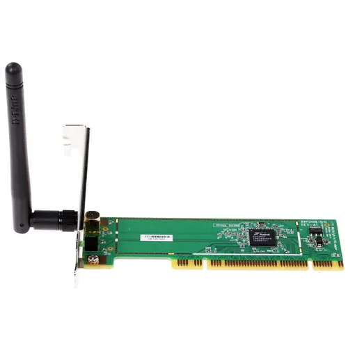 Адаптер D-Link DWA-525 PCI {802.11b/g/n до 150MBps, 1x2dBi}