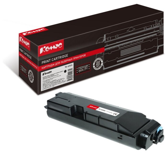 Картридж лазерный Комус TK-6305 черный, для Kyocera TASKalfa3500i/450