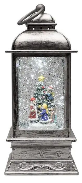 Фигурка NEON-NIGHT фонарь с эффектом снегопада Рождество 24 см