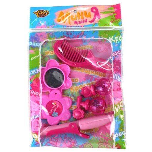Набор парикмахера Yako toys для кукол, пластик, МиниМаниЯ (М6199)