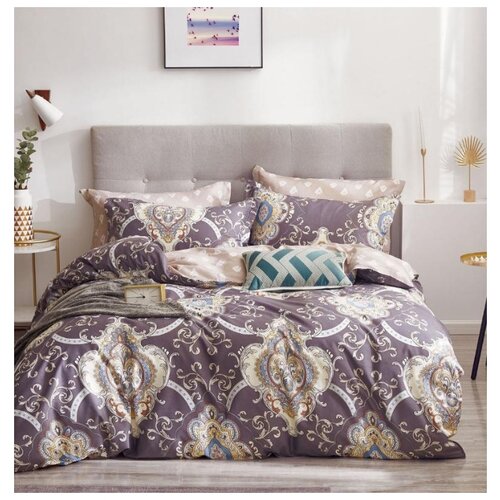 фото Постельное бельё "танго", vip сатин; арт:tpig-1197; размер: 1.5 tango