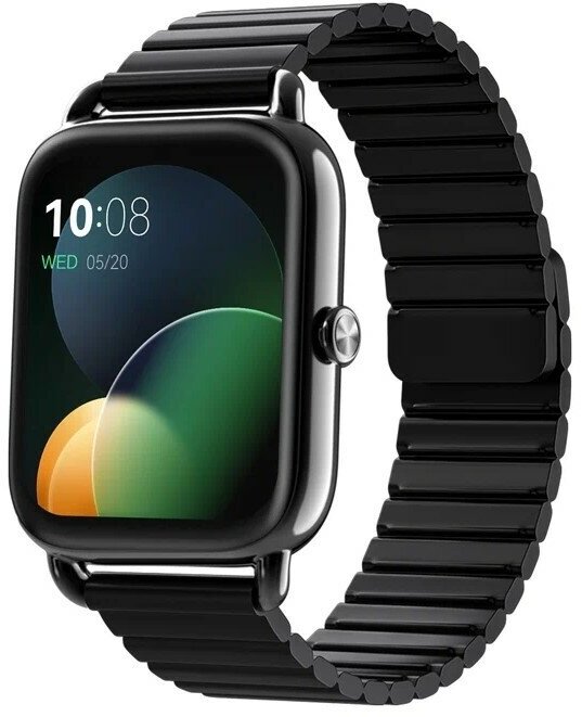 Умные часы Haylou RS4 PLUS Dual-Strap, черный (застежка и магнитный ремешки)