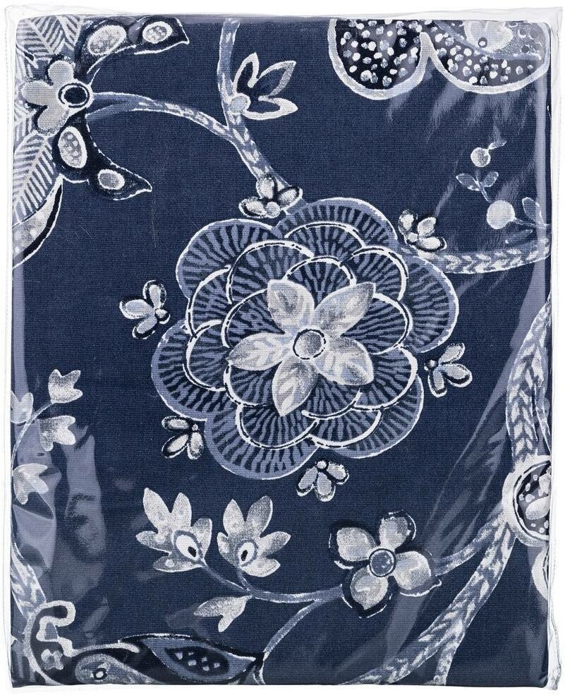 Скатерть 220х160 сапфир ,т.синий, Santalino (850-603-8) - фотография № 2