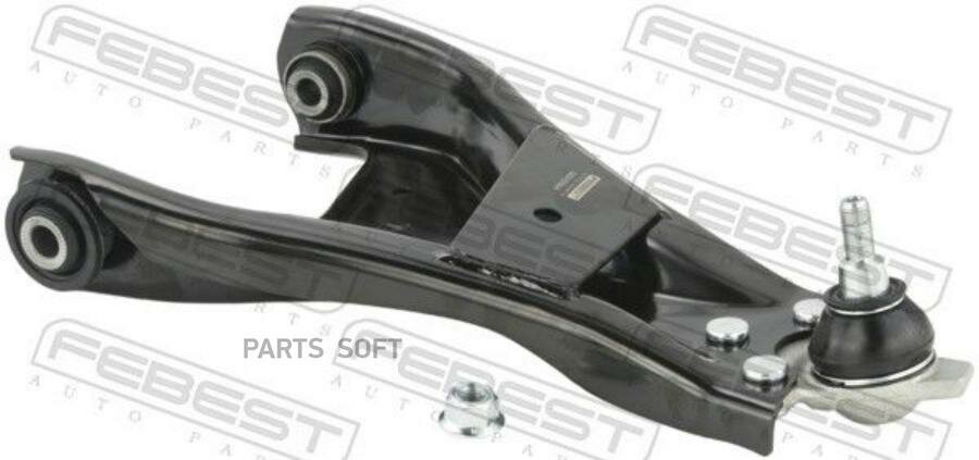 FEBEST 0224-D10LH Рычаг передн левый RENAULT DUSTER, NISSAN TERRANO 2014- 0224-D10LH