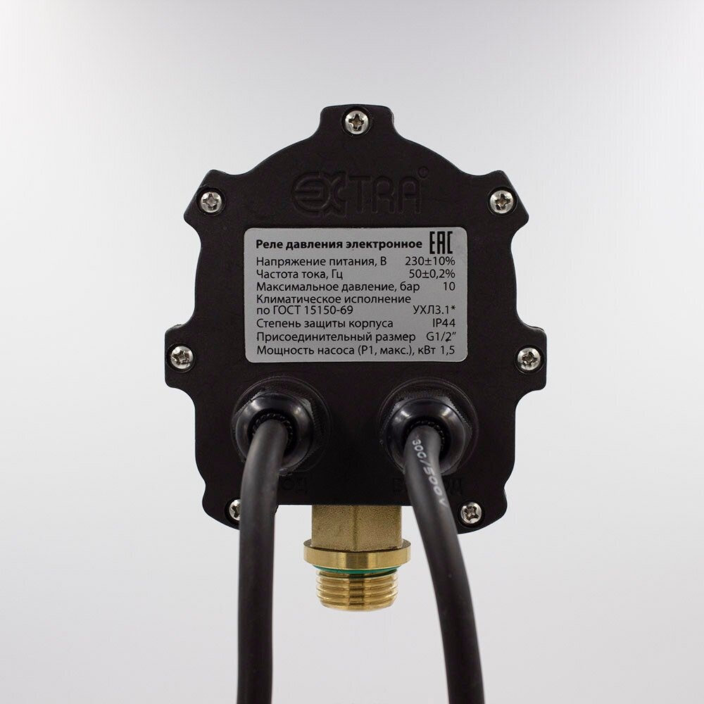 Реле давления электронное Акваконтроль Extra РДЭ-Мастер-10-1,5 1,5 кВт; 5% - фотография № 3