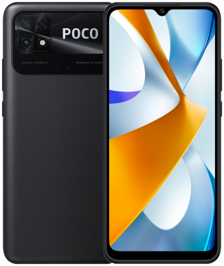 Смартфон Xiaomi Poco C40 4/64 ГБ, заряженный черный