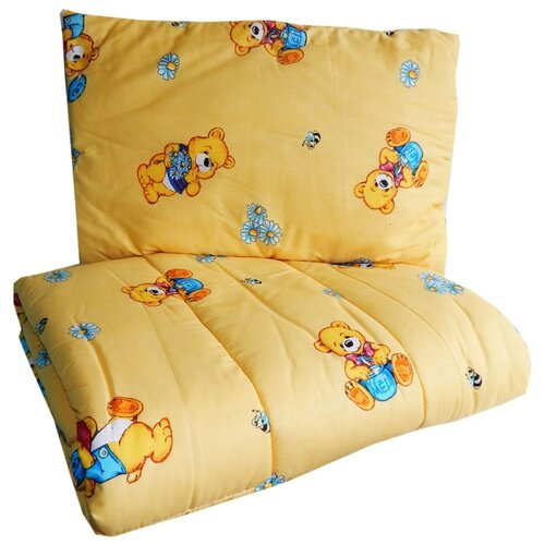 фото Набор папитто (цвет: бежевый, одеяло + подушка)