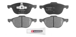 Дисковые тормозные колодки передние Marshall M2623723 для Ford Focus, Mazda 3, Volvo S40 (4 шт.)