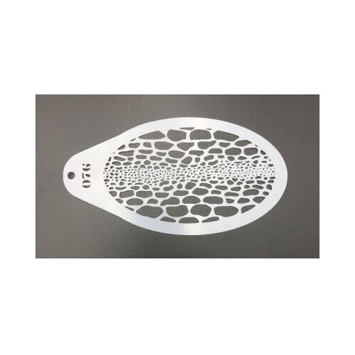 Трафарет для аквагрима 'DIMART' 'Змеиный узор'.