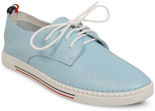Полуботинки PM Shoes, размер 37, голубой