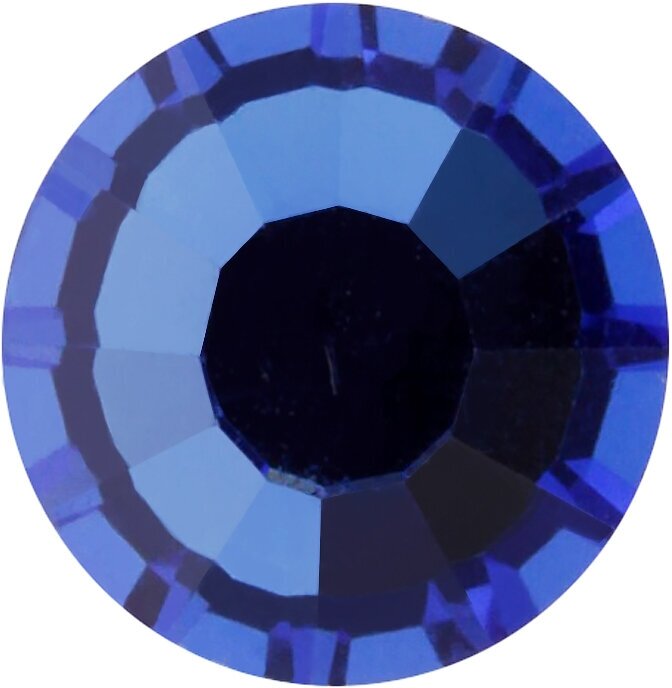 фото Страз клеевой "PRECIOSA" 438-11-612 i SS12 цветн. 3.2 мм стекло в пакете синий (sapphire 30050) 5 штук