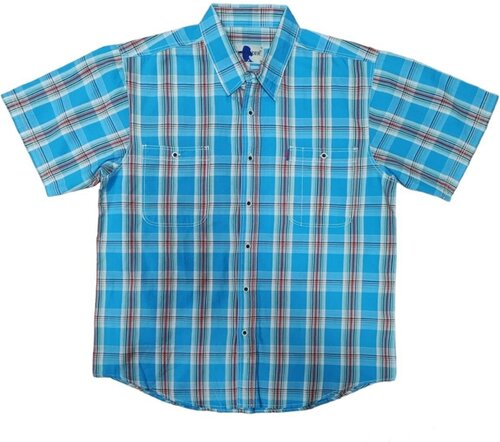 Рубашка WEST RIDER, размер 52, голубой