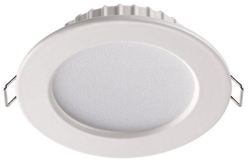 Светильник Novotech Luna 358029, LED, 10 Вт, 4100, нейтральный белый, цвет арматуры: белый, цвет плафона: белый