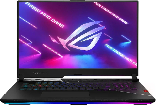 Ноутбук ASUS ROG Strix Scar 17 G733PZ-LL023 AMD Ryzen 9 7945HX 2500MHz/17.3"/2560x1440/32GB/1024GB SSD/NVIDIA GeForce RTX 4080 12GB/Wi-Fi/Bluetooth/DOS (90NR0DC4-M001F0) Black