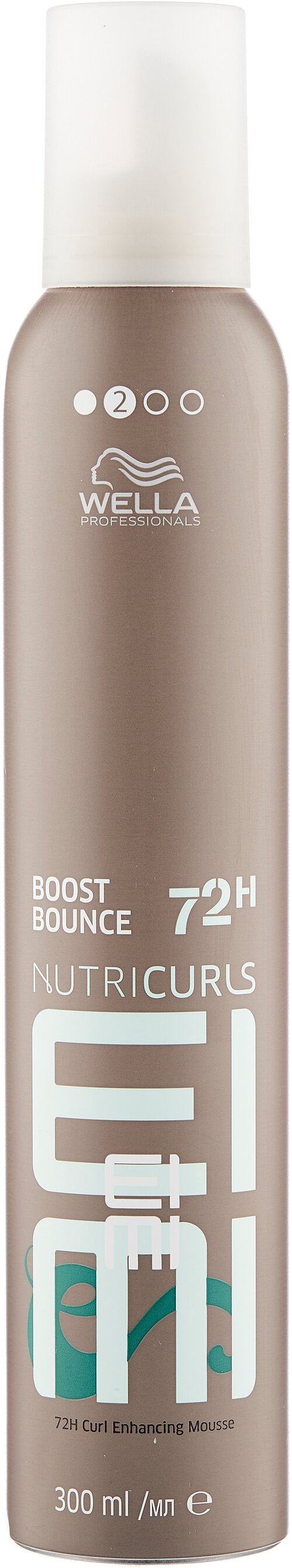 Wella Professionals Мусс Nutricurls EIMI Boost Bounce 72H, 300 мл, 300 г