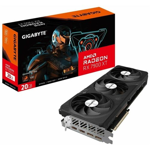 Видеокарта Gigabyte RX7900XT GAMING OC 20GB GDDR6 GV-R79XTGAMING OC-20GD 10980200₽