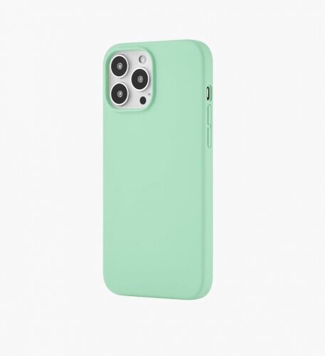 Чехол Ubear для Apple iPhone 13 Pro Max, Touch Case, Liquid silicone, зеленый