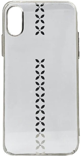 Чехол Devia для iPhone XR Lucky star Crystal Series, серебристый
