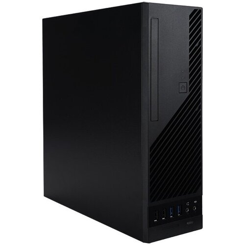 Корпус Powerman KI-331 mATX, Slim-Desktop, 300 Вт черный (6150588) корпус matx cbr mx08 без бп 2 usb 2 0 audio black