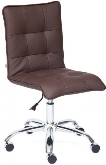 Кресло офисное Tetchair ZERO кож/зам, коричневый, 36-36