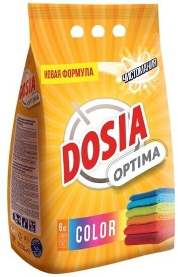 Стиральный порошок Dosia Optima Color 6 кг